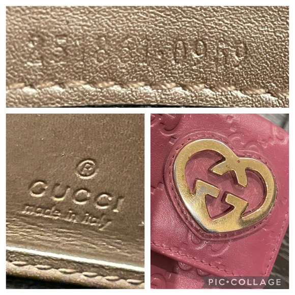 Gucci GG Mauve Wallet with auth certificate - Picture 7 of 13
